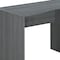 Homeroots 51" Gray Wood Computer Desk With Three Drawers 723757 - alternate 2