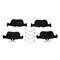 Motorcraft Disc Brake Pad Set,  BRF1962 - alternate 2