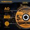Powertec 5in Cut Off Wheels 25PK, 1/16in Thick with 7/8in Arbor, for Angle Grinder - 60 Grit, 25PK 14020 - alternate 2