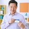 C-Line Products 3-1/2" x 2-1/4" Blue HELLO my name is... Name Tags, 100/BX, 10BX/CT 92235-CT - alternate 2