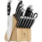 Henckels Statement 15-pc Kitchen Knife Set with Block, Light Brown, Stainless Steel 1013661 - alternate 1