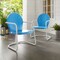 Crosley Griffith Retro Outdoor Chair CO1001A-BL - alternate 2