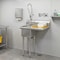 Koolmore 1 Compartment Stainless Steel NSF Commercial Kitchen Prep & Utility Sink with Drainboard SA121610-16R3 - alternate 4