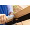 Marshalltown 18 in Wood Backed Concrete Broom, Natural Horsehair Bristles 6596 - alternate 2