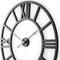 Homeroots 30" Black Iron Analog Round Wall Clock 609406 - alternate 2
