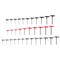 Tekton Flat End Hex and Star T-Handle Key Set, 34-Piece 5/64-3/8 in., 2-10 mm, T6-T50 KEY90002 - alternate 1