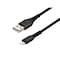 Monoprice AtlasFlex Series Durable Apple MFi Certified Lightning to USB Type-A C 31191 - alternate 1