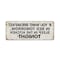 Homeroots 9" X 24" White and Black If You Want Breakfast Wood Wall Decor 489609 - alternate 2