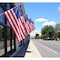 Homeroots Set of Four Red White And Blue Embroidered Nylon American Flags 480873 - alternate 2