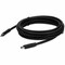 Add-On AddOn 5-Pack of 1m USB C 3.1 Male to Male Black Cables USBC32USBC1MB-5PK - alternate 1