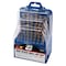 Performance Tool 21 pc. Drill Bit Set, Titanium Coated, Assorted Sizes, Metal Plastic Wood W9016 - alternate 1