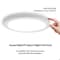 Energetic Lighting 7in LED Slim Ceiling Light, 900 Lumens Dimmable Round Ultra-Thin Fixture CCT Selectable, 12PK E5DL7-92750-12P - alternate 3