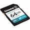 Kingston 64GB SDXC Canvas Go Plus Gen4 200MB/s C10 UHS-I U3 V30 SDG4/64GB - alternate 2