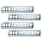 Mytee Products E Track Horizontal & Vertical Cross 5 ft. Galvanized Trailer Truck, 4PK ETKC5x4 - alternate 3