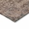 Homeroots 8' Brown Round Oriental Washable Indoor Outdoor Area Rug 607526 - alternate 3