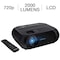 Xtreme Monster Image Pro 720P HD LCD Projector HDMI Connectivity MHV11051BLK - alternate 1