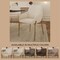 Leisuremod Zaire Collection Modern Dining Chair, Gold Legs and White Boucle ZDCB52W - alternate 4