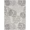 Homeroots 6' X 9' Gray Black And Ivory Nautical Indoor Outdoor Area Rug 550186 - alternate 1