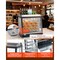 Vevor 3-Tier Commercial Food Warmer Display Pizza Cabinet 75L with LED Light NB-601D - alternate 2