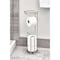 Interdesign iDESIGN Toilet Paper Holder with Shelf, Chrome 79260 - alternate 2