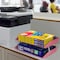 Acrimet Facility 2 Tier Letter Tray Side Load Letter Size Desktop File Organizer Plastic Solid Pink 253.9 - alternate 2