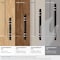 Amerock London 6-5/16 in 160 mm Center-to-Center Black Bronze/Satin Nickel Cabinet Pull BP36650BBRG10 - alternate 2