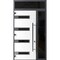 Vdomdoors Front Exterior Prehung Steel Door Ronex0131 Black Enamel 96 Sidelight and Transom Window Sidelite RONEX0131EXD-BLK-W36+14xH96+16-RH-I - alternate 1