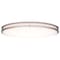 Nuvo Glamour LED 32 Inch Oval Flush Mount Brushed Nickel Finish 27K/3K/35K/4K/5K CCT Selectable 62/1881 - alternate 3