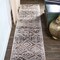 Jonathan Y Tayri Modern Tribal Geometric Brown/Ivory 2 ft. x 8 ft. Runner Rug MOH501A-28 - alternate 1