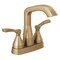 Delta Stryke Two Handle Centerset Bathroom Faucet, 5.94 in, Lumicoat Champagne Bronze 25776-CZ-PR-MPU-DST - alternate 2
