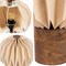 Jonathan Y Quincy 11" Modern Minimalist Paper Pleated Orb Accent LED Table Lamp, Natural JYL9103B - alternate 3