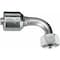 Gates Female Din 24 Cone Swivel - Light Series With O-Ring - 90 Bent Tube Megacrimp G25655-0615 - alternate 1