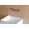 Kingston Brass Double-Handle Wall Mount Bathroom Faucet, Antique Copper KS211AXAC - alternate 2