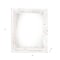 Homeroots 5" x 7" White Solid Wood Tabletop Picture Frame 380358 - alternate 2