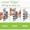 Leviton Decora Edge 15A White Residential Grade 5-15R Duplex Outlet, 10PK M02-E5325-0MW - alternate 2