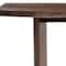 Homeroots 60in Brown Solid Wood Solid Wood Live Edge Dining Bench 636207 - alternate 2