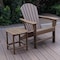 Newtechwood St Charles Teak Plastic Outdoor Side Patio Table P021-703 - alternate 2