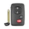 Aks Keys 2010 - 2015 Toyota Prius Smart Key 4B FCC# HYQ14ACX RC-TOYOTA-33C - alternate 1