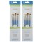 Princeton Select Artiste Brush Set No. 11, Synthetic Bristles, Short Handle Mixed Media, 4-Piece Set, 2PK P3750SET111 - alternate 1