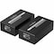 Rocstor TRUEREACH 4K at 60HZ HDMI EXTENDER OVER ETHERNET CABLE - 4K 60HZ UP TO 196FT 60M Y10G013-B1 - alternate 1