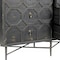 Homeroots 48" Dark Brown Solid Wood Six Drawer Double Dresser 489197 - alternate 2