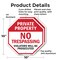 Signmission Private Property No Trespassing Vio, 10 inch X 10 inch, Aluminum Metal Signs, 2PK OC-A-2PACK-10-167 - alternate 3