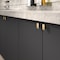 Richelieu 1 23/32-inch (44 mm) x 29/32-inch (23 mm) Champagne Bronze Contemporary Cabinet Knob BP734544CHBRZ - alternate 4