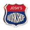 Signmission Josh's Workshop, 18 inch X 18 inch, Plastic Sign, 2PK SHI-P-2PACK-18-489-JOSH - alternate 1
