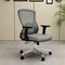 Leisuremod Adorit Ergonomic Office Chair - Mesh Back, Cotton Seat, Adjustable Height & 360 deg Swivel AO60GR - alternate 3