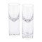 Homeroots Set Of 2 Mouth Blown Crystal Long Shot Glasses 386760 - alternate 1