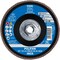 Pferd 5'' x 5/8-11 Thd. POLIFAN Flap Disc - CO-FREEZE SG INOX, Ceramic oxide, 80 Grit, Conical 61093 - alternate 2