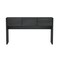Manhattan Comfort Linda Console Table in Charcoal Gray DK002-GY - alternate 2
