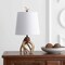 Jonathan Y Vermont 19" Antler Resin LED Table Lamp, Natural JYL4034A - alternate 2