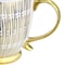 Gibson Home Gold Finch 4 Piece 16.7oz Electroplated Fine Ceramic Mug Set in Gold 131001.01 - alternate 3